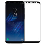 Защитная пленка Devia 3D Curved Tempered Glass для Samsung Galaxy S8 (стеклянная, черная)