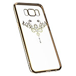 Чехол Devia Iris case для Samsung Galaxy S8 plus (Champagne Gold, гелевый)