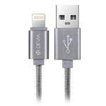 USB-кабель Devia Fashion Cable универсальный (Lightning, MFi, 2 метра, темно-серый)