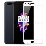 Защитная пленка Yotrix 3D Glass Protector для OnePlus 5 (стеклянная, белая)