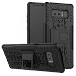 Чехол Yotrix Shockproof case для Samsung Galaxy Note 8 (черный, пластиковый)