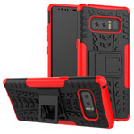 Чехол Yotrix Shockproof case для Samsung Galaxy Note 8 (красный, пластиковый)