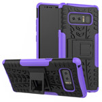 Чехол Yotrix Shockproof case для Samsung Galaxy Note 8 (фиолетовый, пластиковый)