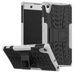 Чехол Yotrix Shockproof case для Sony Xperia XA1 ultra (белый, пластиковый)