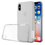 Чехол Nillkin Nature case для Apple iPhone X (прозрачный, гелевый)