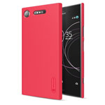 Чехол Nillkin Hard case для Sony Xperia XZ1 (красный, пластиковый)