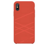 Чехол Nillkin Flex case для Apple iPhone X (красный, гелевый)