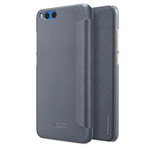 Чехол Nillkin Sparkle Leather Case для Xiaomi Mi Note 3 (темно-серый, винилискожа)