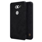 Чехол Nillkin Qin leather case для LG V30 (черный, кожаный)