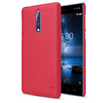 Чехол Nillkin Hard case для Nokia 8 (красный, пластиковый)