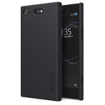 Чехол Nillkin Hard case для Sony Xperia XZ1 compact (черный, пластиковый)