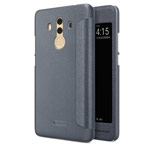 Чехол Nillkin Sparkle Leather Case для Huawei Mate 10 pro (темно-серый, винилискожа)