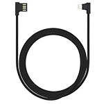 USB-кабель Devia 90 Connector Cable универсальный (Lightning, 1 метр, черный)