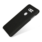 Чехол Yotrix SnapCase для LG V30 (черный, кожаный)