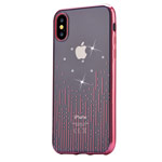 Чехол Devia Crystal Meteor для Apple iPhone X (Red, гелевый)