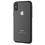 Чехол Devia Glimmer Luxurious для Apple iPhone X (черный, пластиковый)