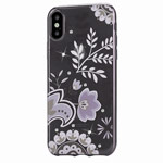 Чехол Devia Crystal Bloosom для Apple iPhone X (Silvery, гелевый)