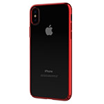 Чехол Devia Glimmer case для Apple iPhone X (красный, пластиковый)