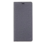 Чехол Devia Flip case для Samsung Galaxy Note 8 (серый, матерчатый)