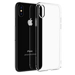 Чехол Comma Hard Jacket case для Apple iPhone X (прозрачный, пластиковый)