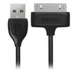 USB-кабель Remax Lesu Data Cable (30-pin, 1 м, черный)