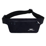 Чехол-повязка Remax Sport Waist Bag для телефонов (черный, матерчатый)