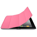 Чехол Apple iPad 2 Smart cover полиуретановый (розовый)