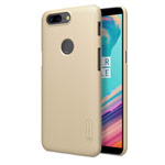 Чехол Nillkin Hard case для OnePlus 5T (золотистый, пластиковый)