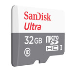 Флеш-карта SanDisk microSDHC (32Gb, microSD, Class 10 U1)