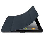 Чехол Apple iPad 2 Smart Cover кожанный (темно-синий)