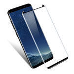 Защитная пленка Yotrix 3D SE Glass Protector для Samsung Galaxy S8 (стеклянная, черная)