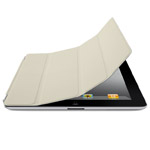 Чехол Apple iPad 2 Smart Cover кожанный (кремовый)
