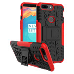 Чехол Yotrix Shockproof case для OnePlus 5T (красный, пластиковый)