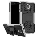 Чехол Yotrix Shockproof case для Nokia 3 (белый, пластиковый)