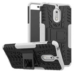 Чехол Yotrix Shockproof case для Nokia 6 (белый, пластиковый)