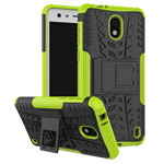 Чехол Yotrix Shockproof case для Nokia 2 (зеленый, пластиковый)