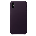 Чехол Yotrix SnapCase Premuim для Apple iPhone X (фиолетовый, кожаный)