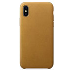 Чехол Yotrix SnapCase Premuim для Apple iPhone X (коричневый, кожаный)