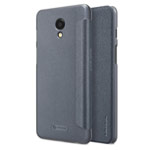Чехол Nillkin Sparkle Leather Case для Meizu M6S (темно-серый, винилискожа)