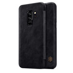 Чехол Nillkin Qin leather case для Samsung Galaxy S9 plus (черный, кожаный)
