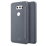 Чехол Nillkin Sparkle Leather Case для LG V30 (темно-серый, винилискожа)