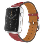 Ремешок для часов Kakapi Single Tour Band для Apple Watch (38 мм, красный, кожаный)