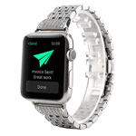 Ремешок для часов Synapse Metal Crystal Bracelet для Apple Watch (38 мм, серебристый, стальной)