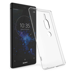 Чехол Yotrix UltrathinCase для Sony Xperia XZ2 premium (прозрачный, гелевый)