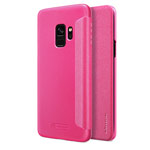 Чехол Nillkin Sparkle Leather Case для Samsung Galaxy S9 (розовый, винилискожа)