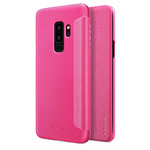 Чехол Nillkin Sparkle Leather Case для Samsung Galaxy S9 plus (розовый, винилискожа)