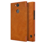 Чехол Nillkin Qin leather case для Sony Xperia XA2 (коричневый, кожаный)