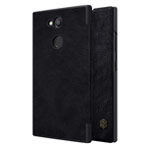 Чехол Nillkin Qin leather case для Sony Xperia L2 (черный, кожаный)