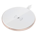 Беспроводное зарядное устройство Devia Aurora Wireless Charger (Fast Charge, белое, стандарт QI)