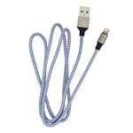 USB-кабель Devia Bubble Fish Cable универсальный (Lightning, 1 метр, серый)